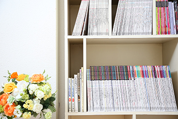 バレエの本がズラリ バレエの本がズラリ