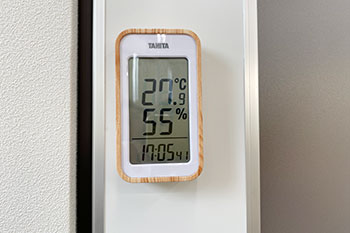 快適な室温の管理